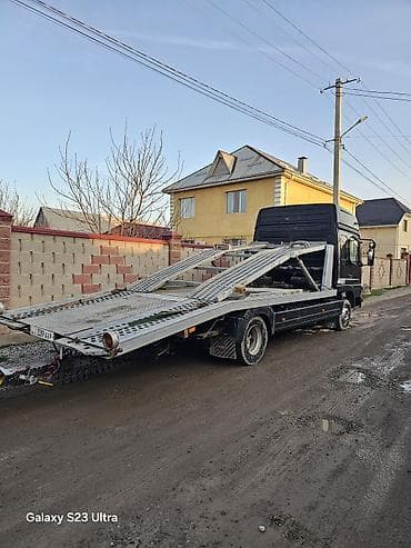 мини кран манипулятор: Эвакуатор, Mercedes-Benz, Сдвижная — 7