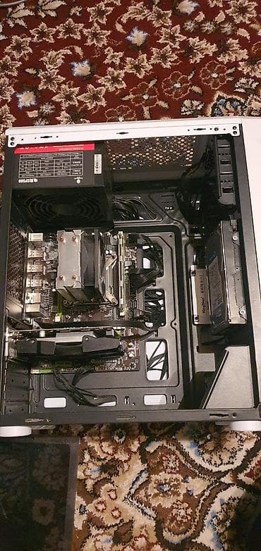 ryzen 9 9950x: Игровой/офисный системный блок в белом корпусе с агрессивным дизайном — 3