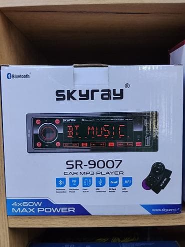 мп3 модуль: Автомобильная магнитола Skyray SR-9007 - Поддержка Bluetooth для — 1