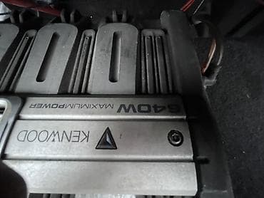 Тюнинг: Автозвук комплект: сабвуфер Pioneer + усилитель Kenwood - Сабвуфер — 5