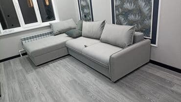 диваны угловые фото и цены: Угловой диван, C подушками, Трехместный — 2