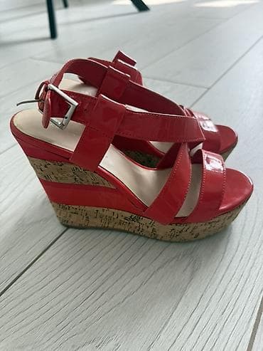 Сулуулук жана ден соолук: Оригинал босоножки на танкетке Karen Millen,удобные,размер 38 — 1