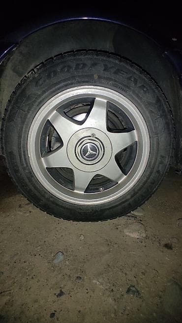зимние шины на мерс: Колеса в сборе R 15, Зима, Новый, Комплект, Литые, отверстий - 5 — 1