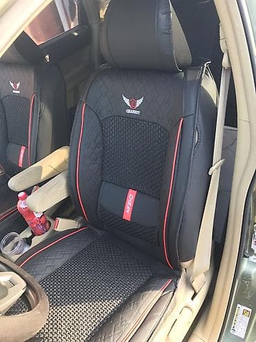 задный мост 2107: Чехлы Экокожа, цвет - Черный — 6