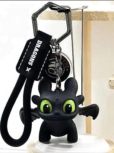 брелок тамагавк: Брелок-игрушка «Беззубик» (Как приручить дракона) - Фигурка дракона с — 3