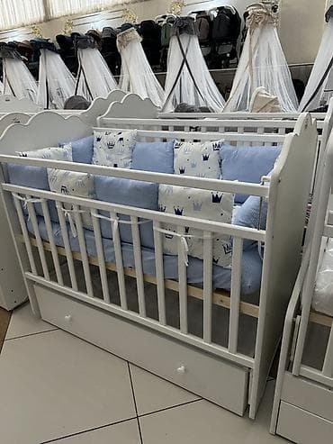 трансформер столы: Детская кровать трансформер, Другой тип, цвет - Белый — 7