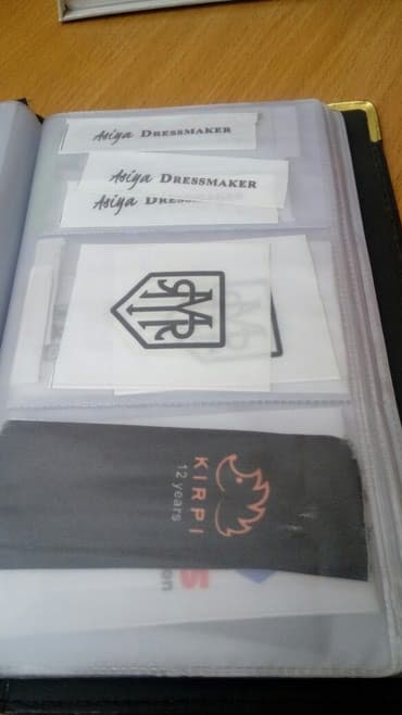 наклейка реклама: Этикетки на одежду . Изготовление: ярлыки, бирки, лейблы, этикетки — 5