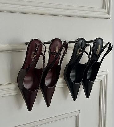 Туфли: Туфли, 38, Yves Saint Laurent, Новый, цвет - Черный — 1