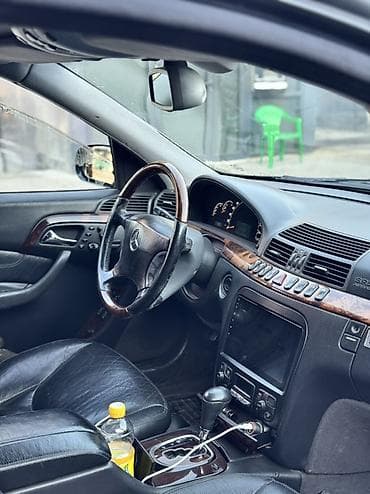 mir muz: Mercedes-Benz S-Class: 1999 г., 5 л, Автомат, Бензин, Седан — 7
