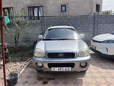 Hyundai Santa Fe: 2002 г., 2.7 л, Автомат, Газ, Кроссовер