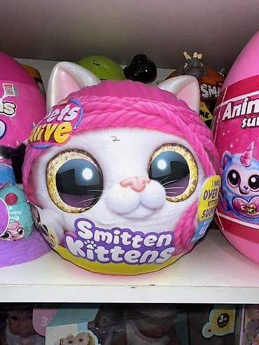 clash of: Коллекционные сюрприз‑яйца ZURU оригинал 1) Rainbocorns Kitty Mania — 6