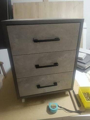 Офис эмереги: Кийим үчүн комод, Күзгүсүз, Башка материал, түсү - Ток сары — 4