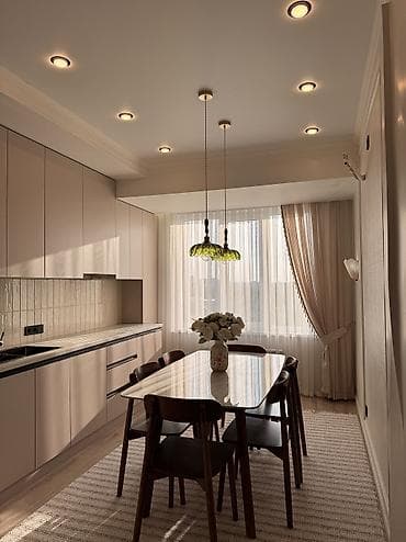 алтын булак лайф: 2 комнаты, 64 м², Элитка, 7 этаж, Дизайнерский ремонт — 1