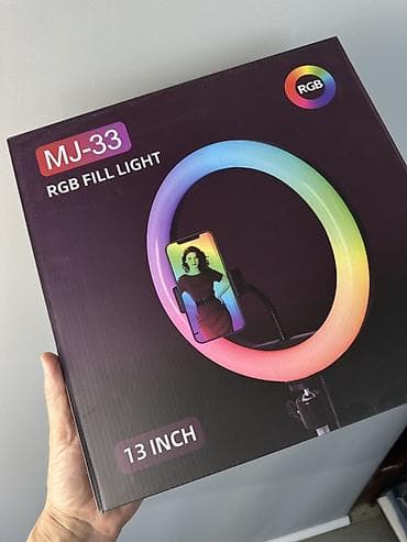 xcan cob 3: Кольцевая RGB-лампа MJ-30 / MJ-26 (RGB Fill Light) - Диаметр: 12 inch — 5