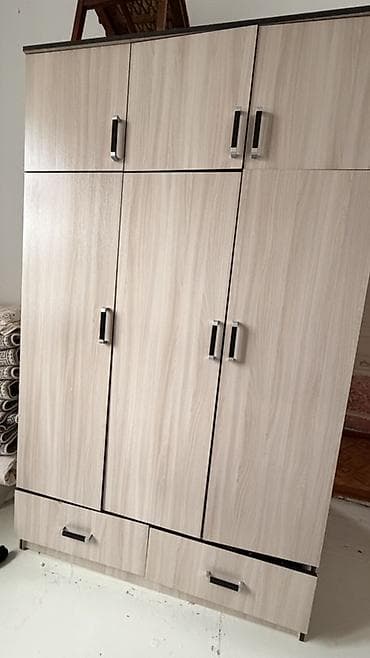 Столы: Шифоньер, шкаф для одежды, Прямой, ЛДСП — 1