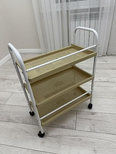 пластмас: Тележка-органайзер на колесах, Пластик — 3