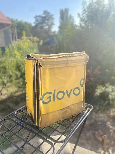 Термосумка/рюкзак курьера Glovo - Формат: короб-рюкзак для доставки at lalafo.kg Термосумка/рюкзак курьера Glovo - Формат: короб-рюкзак для доставки