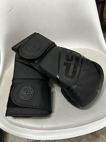 rdx: Боксерский комплект для тренировок - Перчатки SP (черные, матовые) — 1