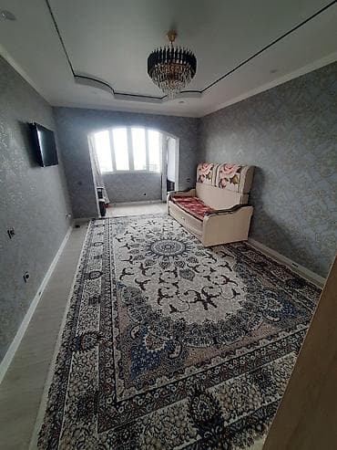 сдам квартиру в бишкеке без посредников 2021: 1 комната, 45 м², 106 серия улучшенная, 8 этаж, Евроремонт — 5