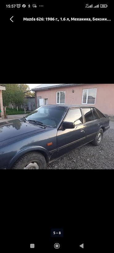 Mazda 626: 1986 г., 2 л, Механика, Бензин, Лифтбек