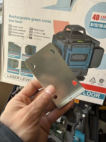 метала детектор: Лазерный уровень crown 4Д KASON Макита 4 лазера 16 линии цвет — 8