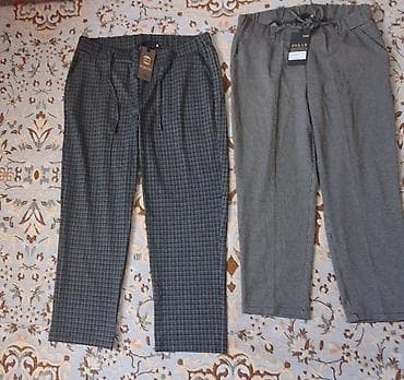 flared jeans: Классические женский брюки Oskar. - Модель: прямые со стрелками, со — 3