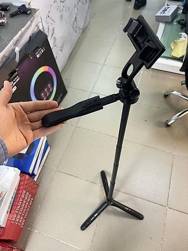 smooth 4: Селфи палка («Selfie stick») Профессиональный телескопический штатив — 1