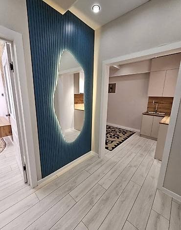 квартира ауезова: 2 комнаты, 52 м², Элитка, 2 этаж, Дизайнерский ремонт — 7