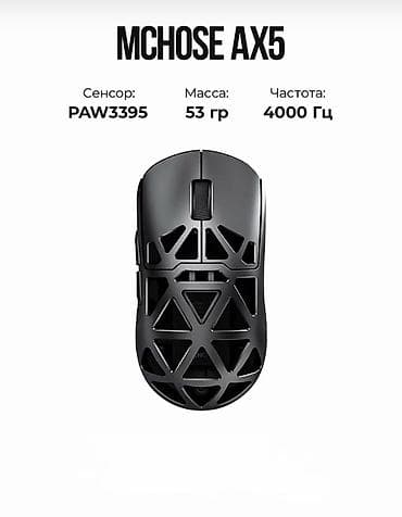 USB хабы: Игровая мышь ATACK SHARK R3 - Сенсор PixArt PAW3395: высокая точность — 10