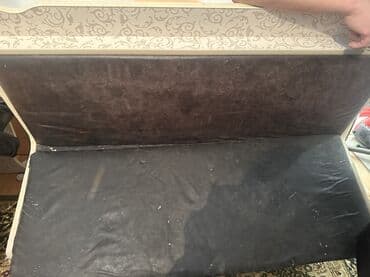 диван 2 местный: Банкетка, Б/у, Без полок, Самовывоз — 4