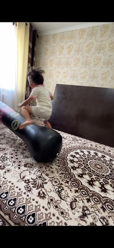 Спорт жана хобби: Надувная боксерская груша-неваляшка - Для домашних тренировок в любое — 4