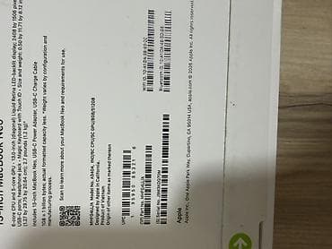 thunderbolt display: MacBook neo 8/512gb Абсолютно новый и запечатанный дам мини торг — 3