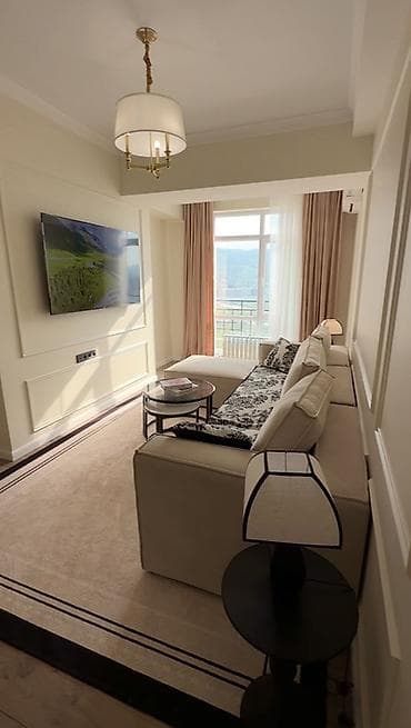 Кыймылсыз мүлк: 3 бөлмө, 94 м², Элитка, 12 кабат, Дизайнердик ремонт — 1