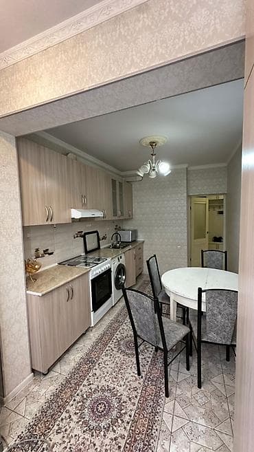 2х комнатные квартиры в оше: 2 комнаты, 57 м², Элитка, 3 этаж, Евроремонт — 2