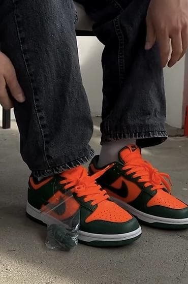 Мужские кроссовки, 41, Nike, Новый, цвет - Оранжевый, Бесплатная доставка, Платная доставка, Самовывоз