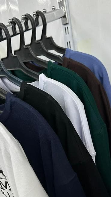 выпускное вечернее платье: Город Талас Базовые однотонные футболки унисекс. - Классический — 3