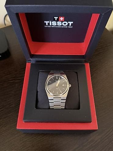 часы тисот: Tissot PRX – швейцарские наручные часы в фирменной коробке. - — 1