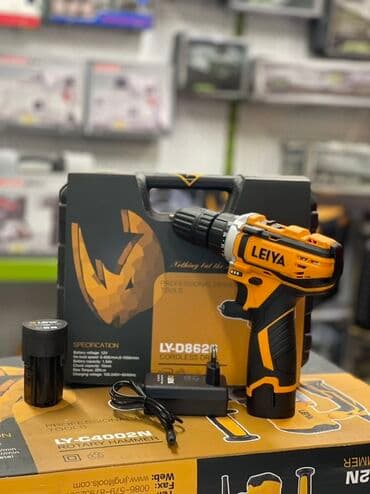 электро отвёртка: Аккумуляторная дрель-шуруповерт LEIYA D-8626 Шуруповерт щетычный — 9
