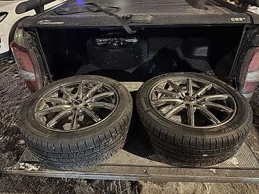 резина 225 45 18: Дөңгөлөктөр монтажда 225 / 50 / R 18, Кыш, Колдонулган, Комплект, Жеңил унаалар, Куйма, тешиктери - 5 — 2