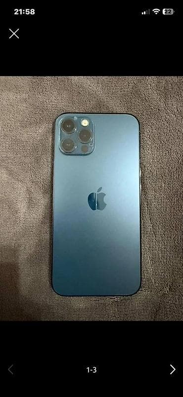 лучшая копия apple watch 6: IPhone 12 Pro, Pacific Blue — 1