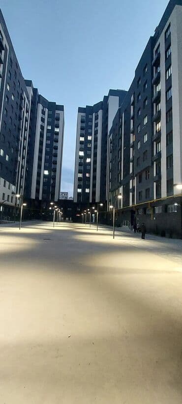 квартира 2 комната жибек жолу: 2 бөлмө, 57 м², Элитка, 2 кабат, ПСО (өзү оңдоп түзөтүп бүтүү үчүн) — 4