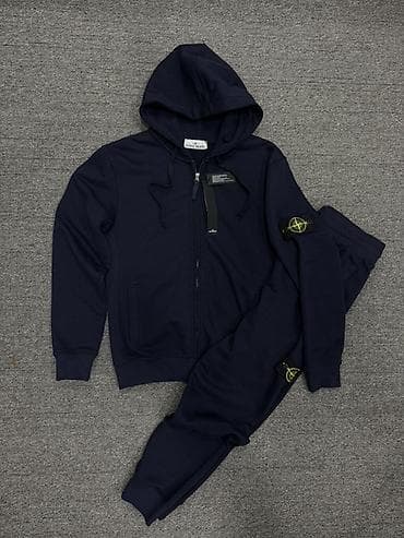 stone island плащ: Мужской спортивный костюм, S, M, L, Новый, цвет - Синий, Самовывоз — 1