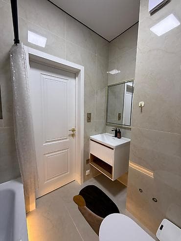 Квартиры: 1 комната, 38 м², Кок-Жар ж/м Элитка, 6 этаж, Свежий ремонт — 3