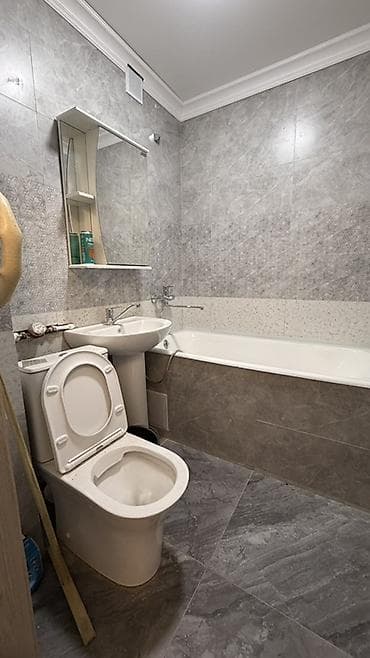 квартира ош базар: 2 бөлмө, 43 м², Хрущевка, 1 кабат, Дизайнердик ремонт — 5