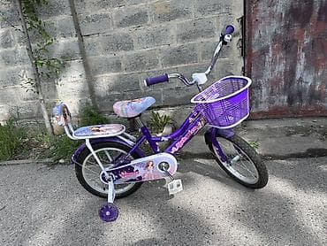 fixed gear: Детский велосипед «Принцесса» для девочек - Размер колес: примерно — 1