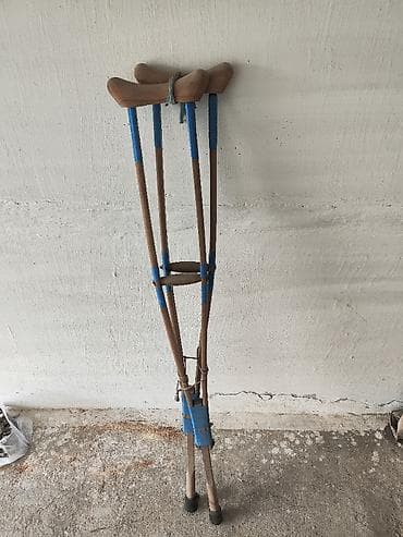 Медтовары: Продаю костыли (балдак). Состояние отличное. Не скрипят, не люфтят — 3