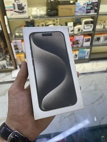 aoc 27: IPhone 15 Pro, Серебристый, Коробка — 2
