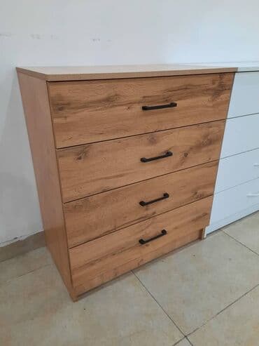 одежды для новорожденных: Комод для одежды, Новый, Без зеркала, цвет - Коричневый, Бесплатная доставка — 4