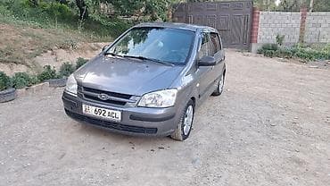 Унаа: Hyundai Getz: 2004 г., 1.4 л, Кол менен иштөөчү, Бензин, Хетчбек — 2