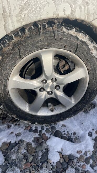 чехол нексия 1: Колеса в сборе 215 / 60 / R 17, Зима, Б/у, Комплект, Легковые, Литые, отверстий - 5 — 4